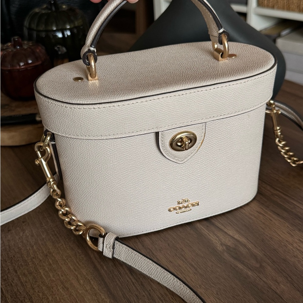 Coach Ivory Leather Crossbody Bag